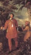 Anthony Van Dyck Portrait of the earl of denbigh (mk03) oil painting reproduction